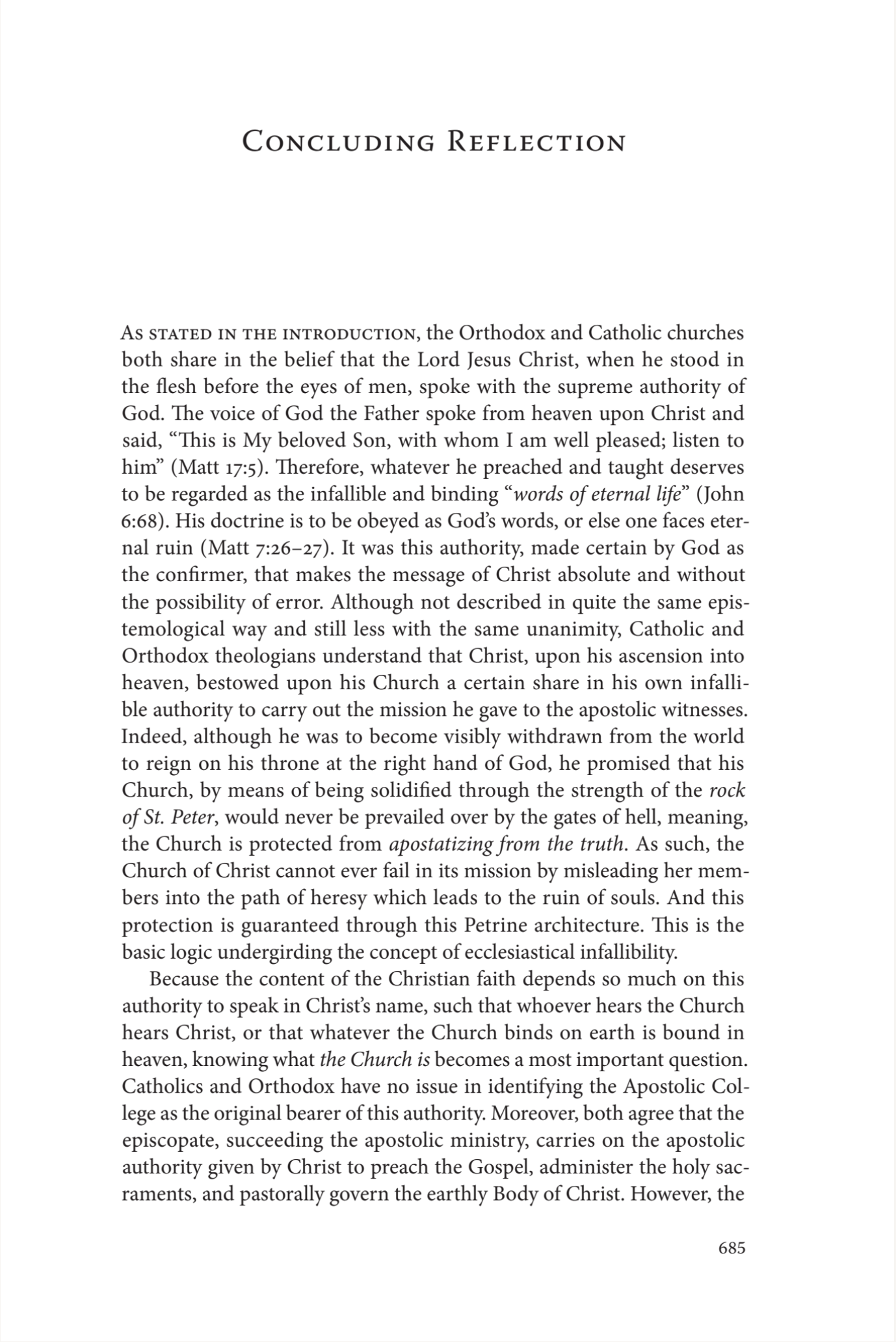 The Papacy: Revisiting the Debate Between Catholics and Orthodox