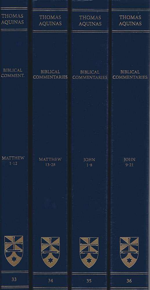 Commentary on the Gospels of Matthew and John: Complete Set (Latin-English Opera Omnia)