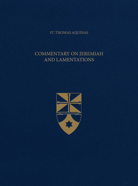 Vol. 31 Commentary on Jeremiah and Lamentations (Latin-English Opera Omnia)