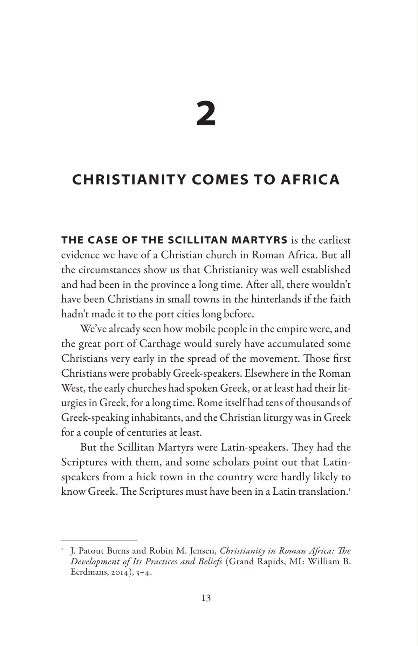 Africa and the Early Church inside