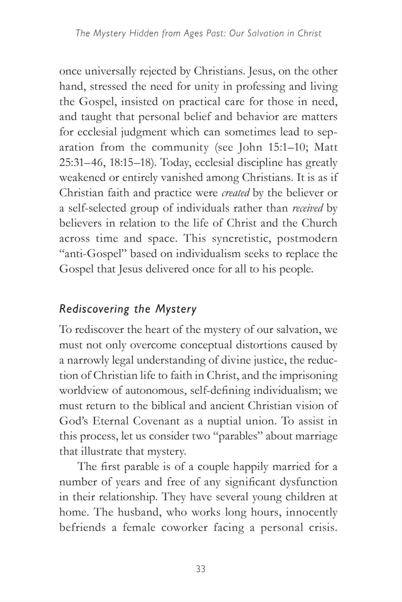 As I Have Loved You: Rediscovering Our Salvation in Christ