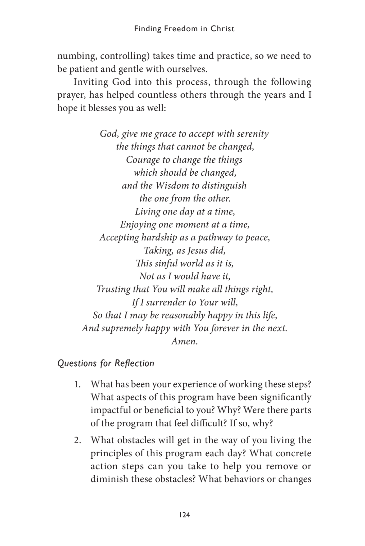 Finding Freedom in Christ: Healing Life’s Hurts