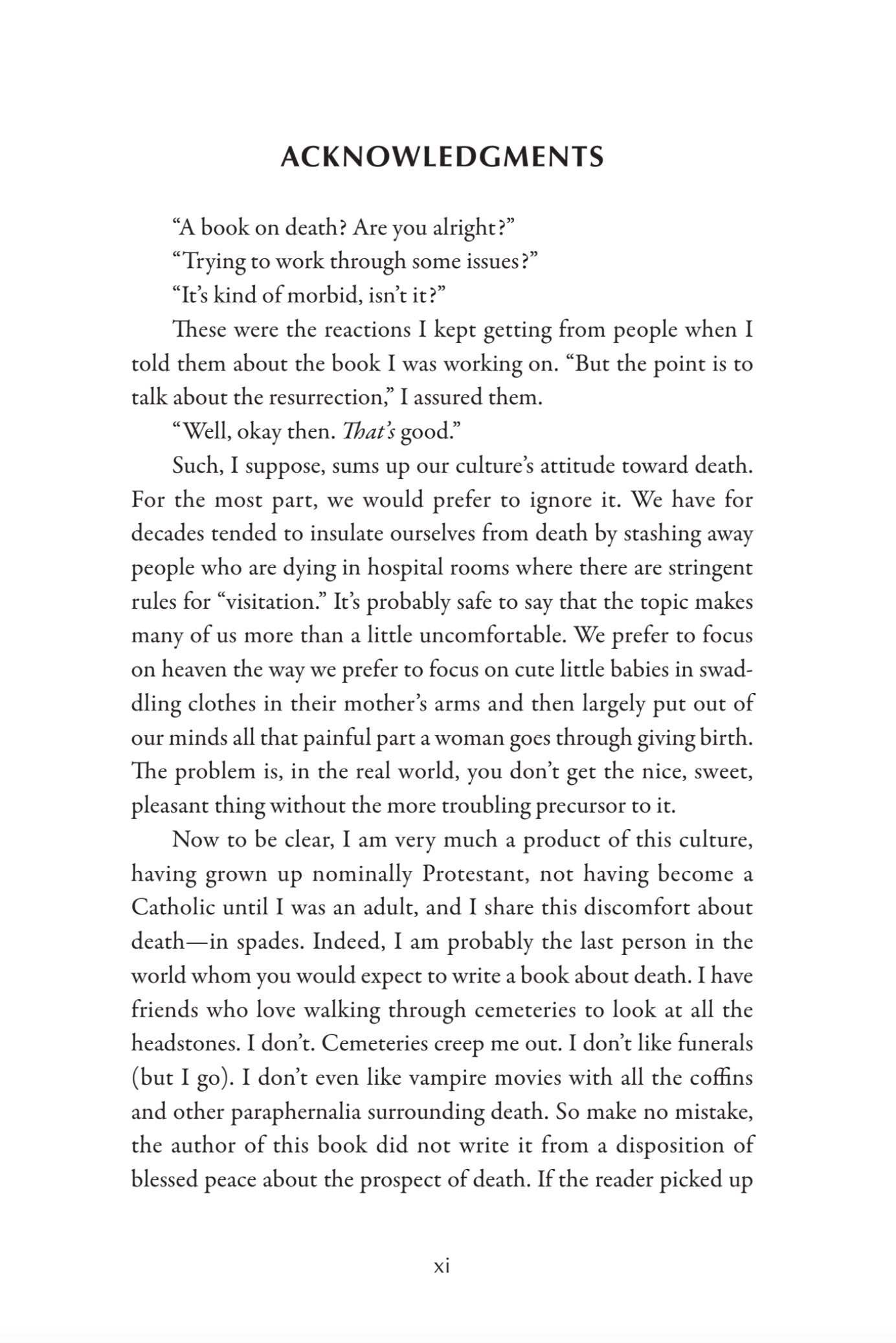 From Here to Eternity: Reflections on Death, Immortality, and the Resurrection of the Body
