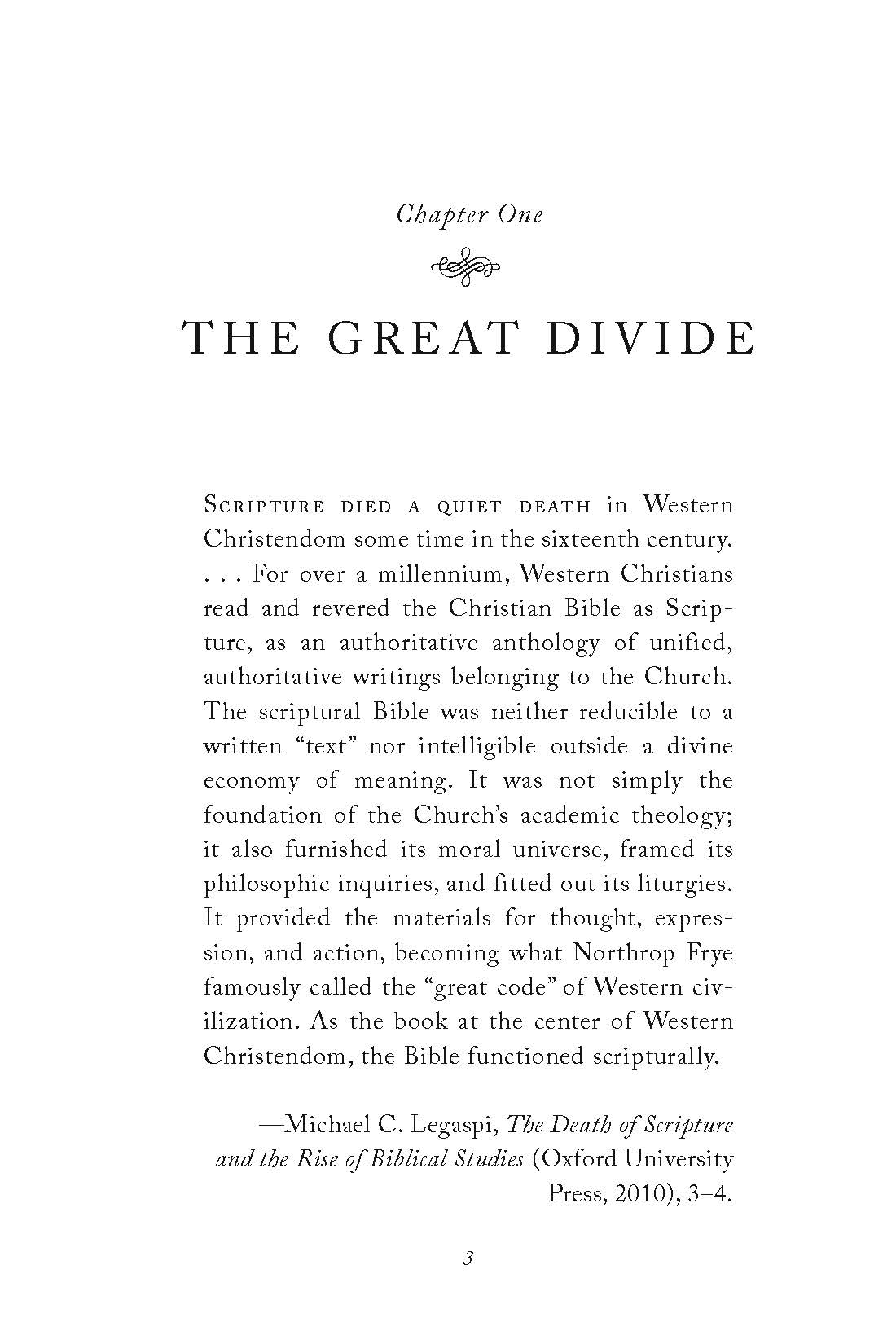 The Decline and Fall of Sacred Scripture:  How the Bible Became a Secular Book