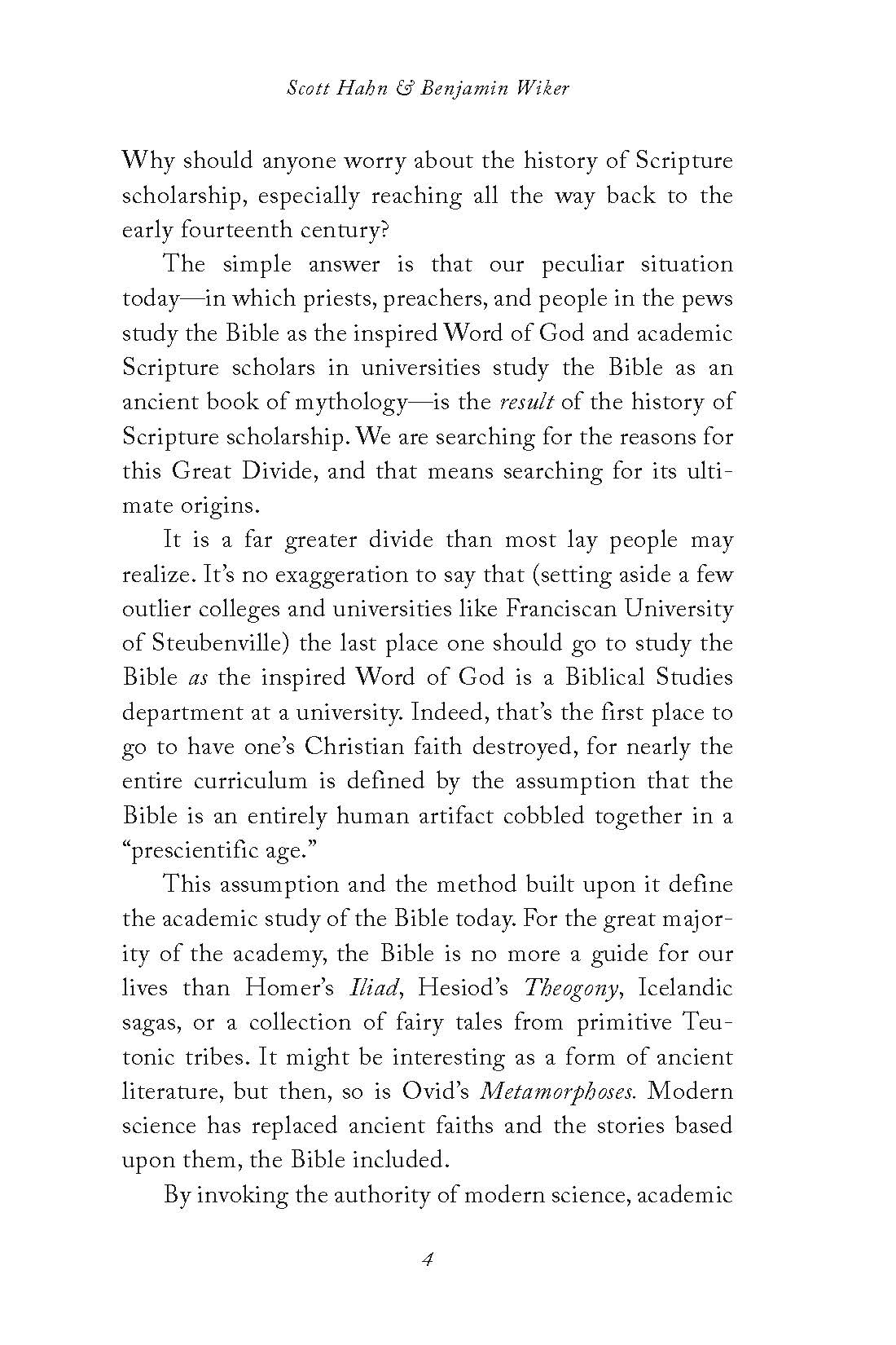 The Decline and Fall of Sacred Scripture:  How the Bible Became a Secular Book