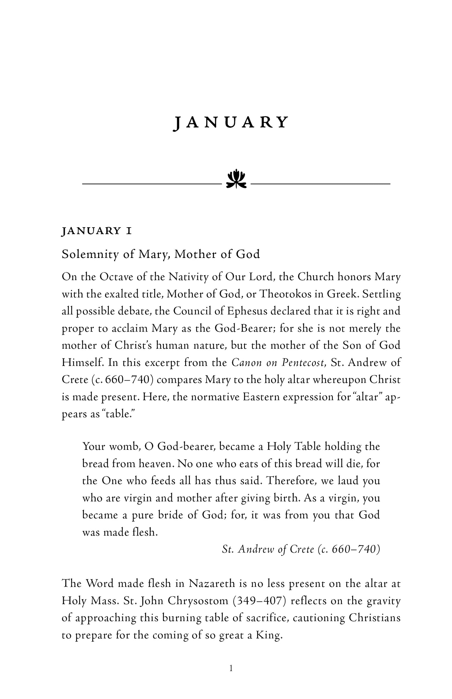 Mystery of the Altar: Daily Meditations on the Eucharist