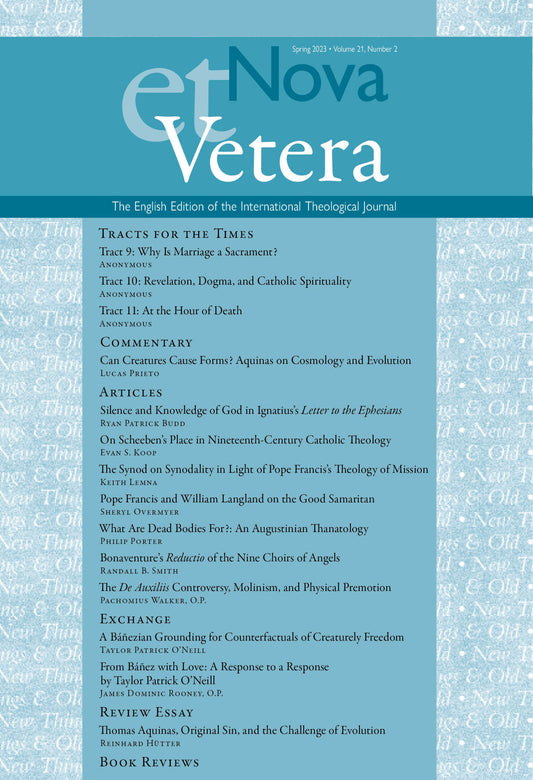 Nova et Vetera 21.2 cover