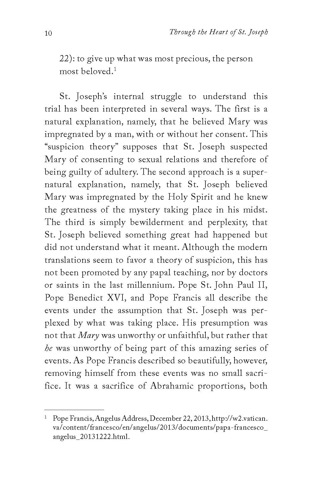 Through the Heart of St. Joseph