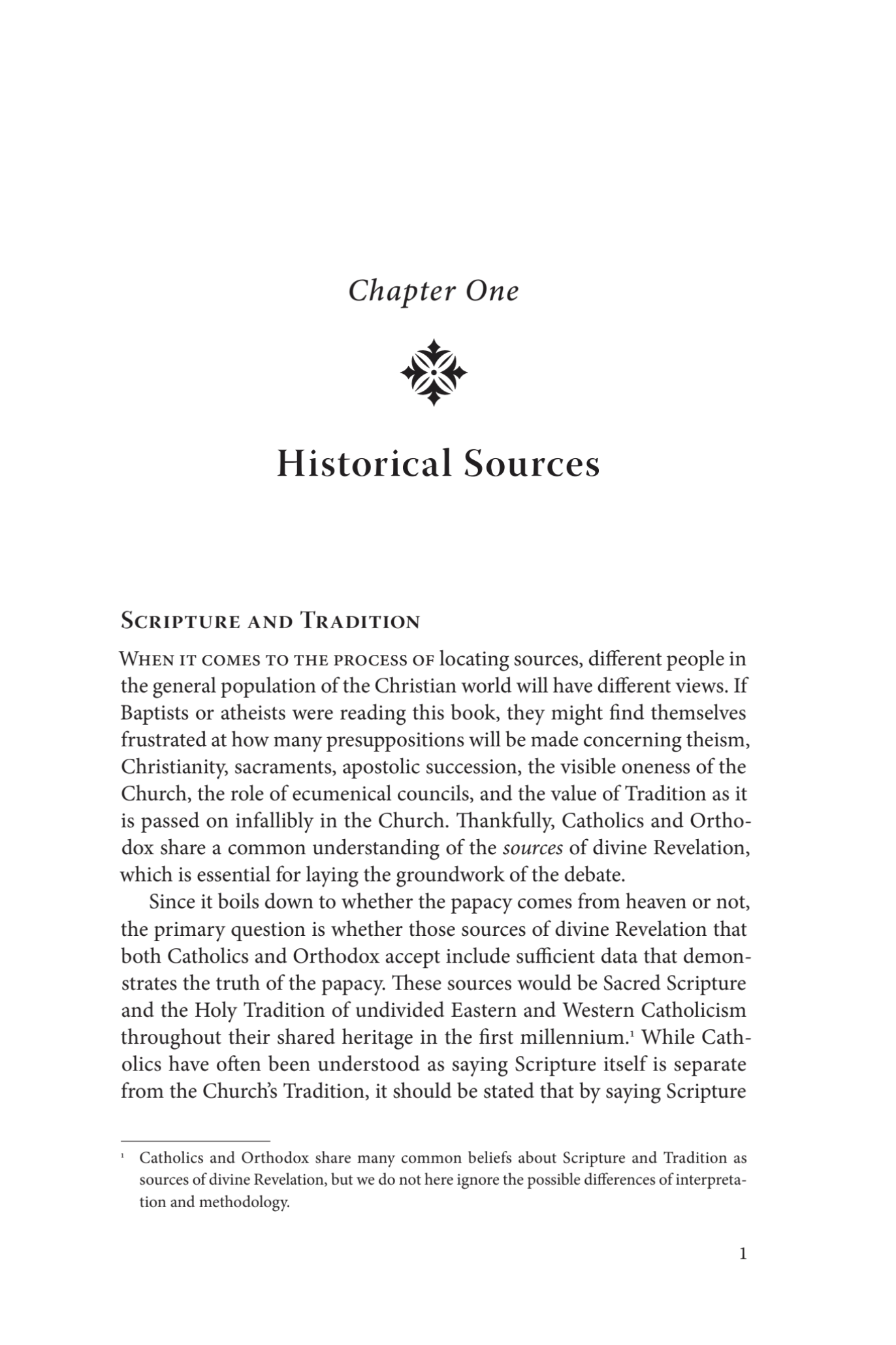 The Papacy:  Revisiting the Debate Between Catholics and Orthodox