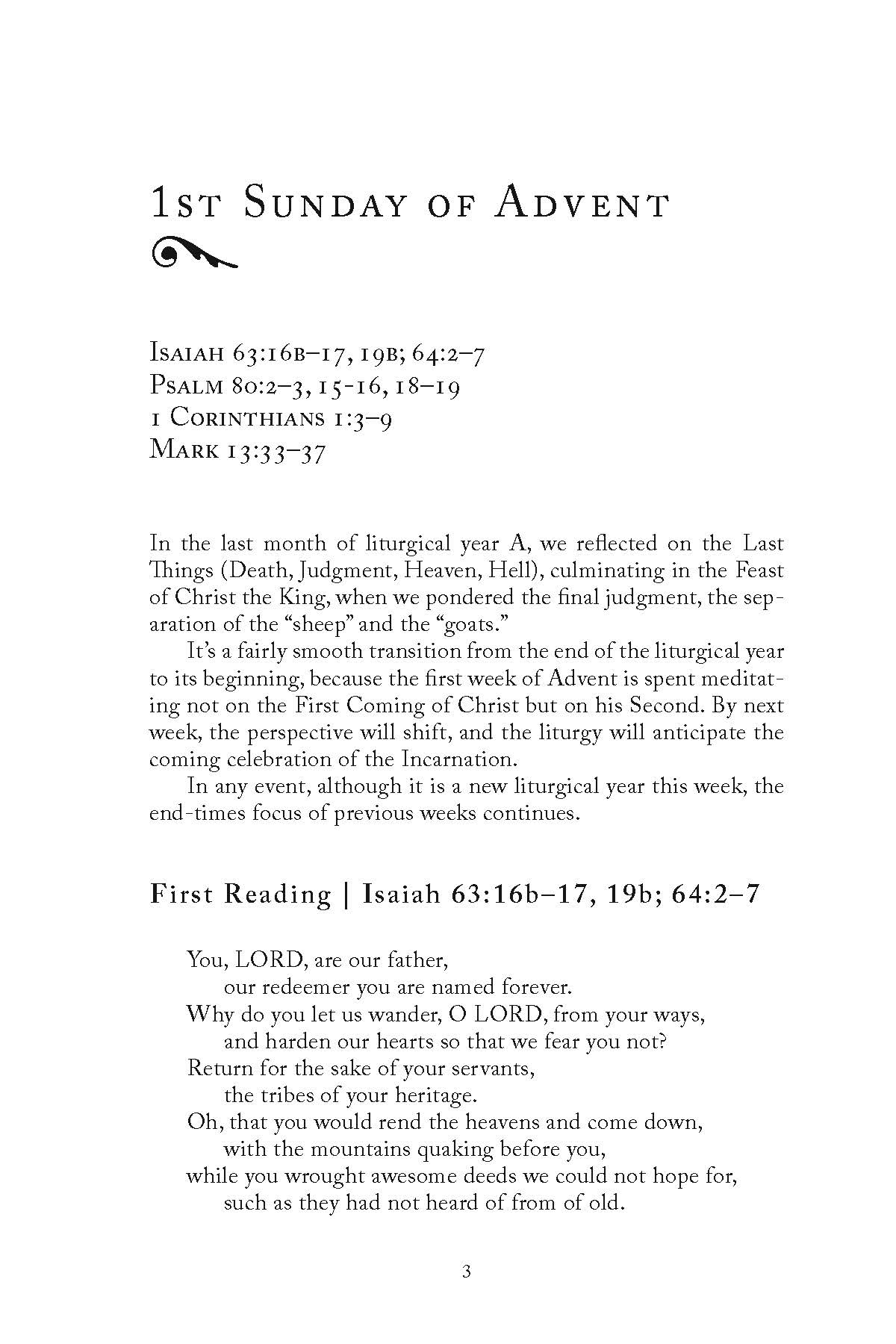 The Word of the Lord: Reflections on the Sunday Mass Readings for Year B