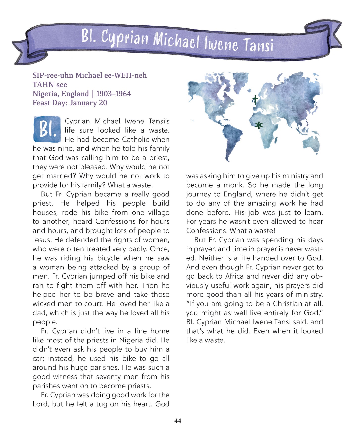 Saints Around the World - Page 1