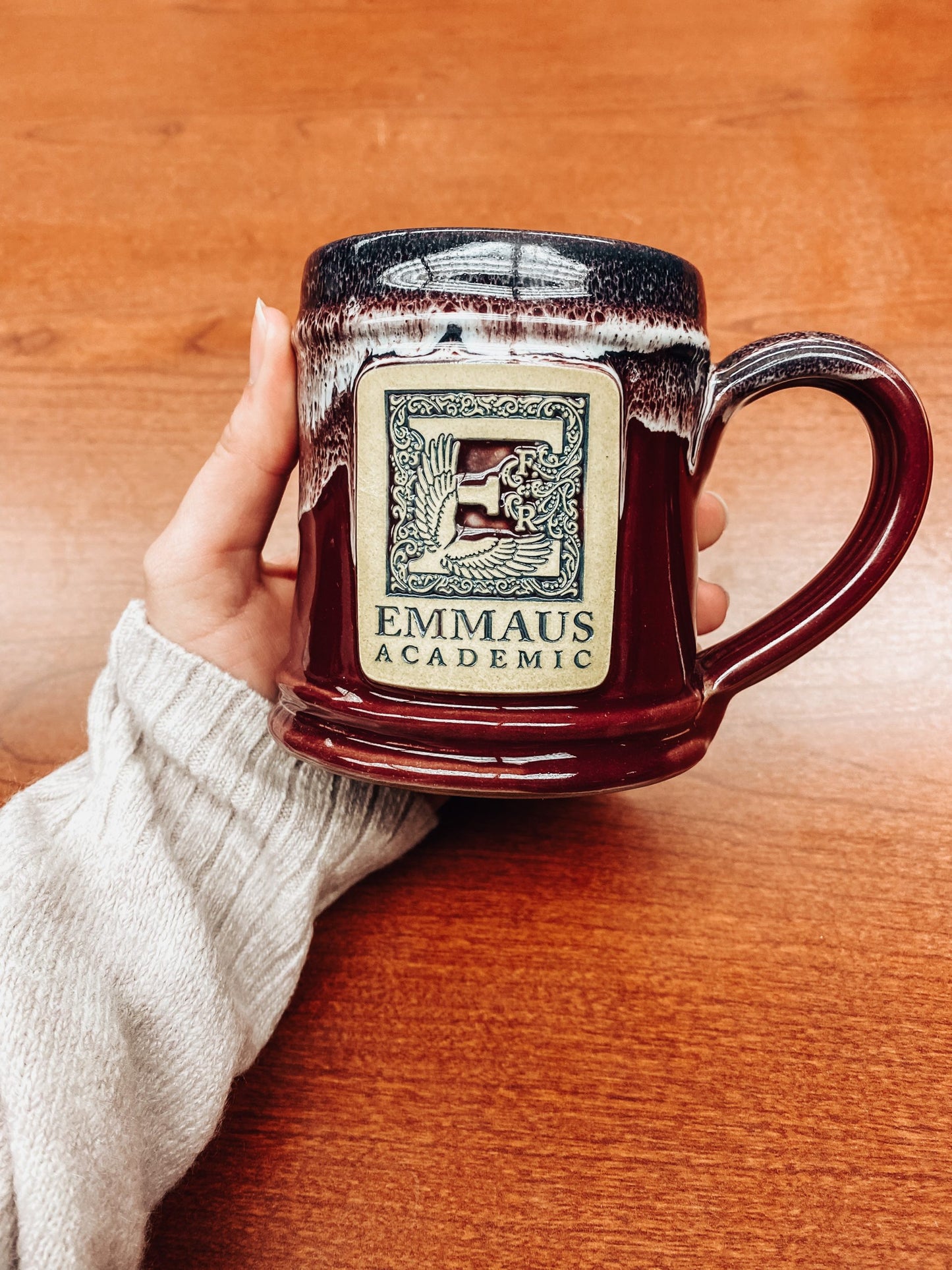 Emmaus Academic Mug - Burgundy